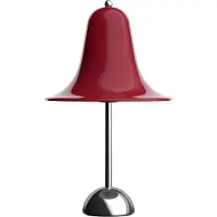 Verpan Design bordslampa Pantop, Röd, Vardagsrum / matsal, Metall, Design, Bordslampa
