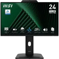 MSI PRO MP242PMG - LCD-skärm - 24 (23.8 visbar) - 1920 x 1080 Full HD (1080p) @ 120 Hz - IPS - 300 cd/m² - 1500:1 - 1 ms - HDMI, VGA, DisplayPort - högtalare