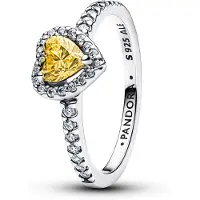 Pandora Timeless gnistrande hjärta silverring 198421C06-56