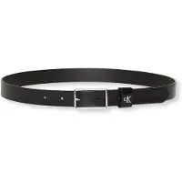 Calvin Klein Leather Monogram Hardware Belt