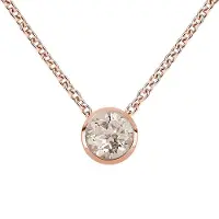 Kohinoor morganit halsband i roseguld 123-P5673PMO