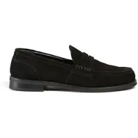 Semicouture för kvinnor. Y5WZ03 Damienne loafers i mocka svart (38), Karta, Före, Ingen, Casual