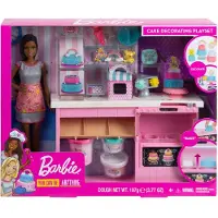 Mattel CAKE BAKERY PLAYSET WITH BAKER DOLL