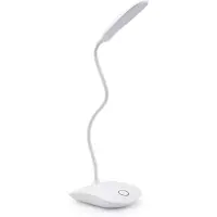 INF LED bordslampa vridbar, dimbar, batteridriven Vit