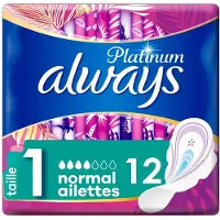 Always Alltid platina Storlek 1 - 12 st