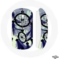 MANIACASE Souris Sans Fil Attrape Rêve violet gris et Noir