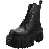 New rock Unisex Military Techno Platform-stövlar - M-MILI084N-S5