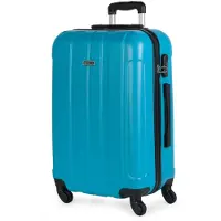 Itaca unisex. 771160-02 4 Wheeled Rigid Suitcase 771160 marine -63x42x24cm (OSFA), Casual, ABS / Polycarbonate, Turquoise
