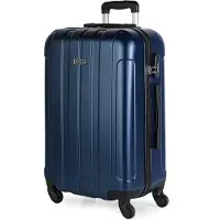 Itaca unisex. 771160-01 4 Wheeled Rigid Suitcase 771160 marine -63x42x24cm (OSFA), Blue, Casual, ABS / Polycarbonate, Medium