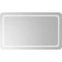 vidaXL Badrumsspegel LED 60x100 cm