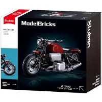 Sluban Model Bricks Motorcycle R18ms Byggspel 222 Bitar