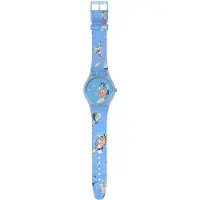 Swatch Kvartsverk Specialutgåva Mode Par Klocka Unisex Klockor Blå SUOZ342 SUOZ342