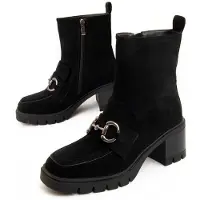 Montevita Heel Ankle Boot Vareli I Svart