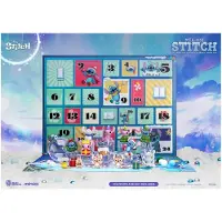 Beast Kingdom Toys Lilo & Stitch Mini Egg Attack Advent Calendar Stitch Celebration Set Cookie 10 Cm Figur