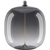Ledvance OSRAM Vintage 1906 LED oval glödtråd magnetisk rökfärgad 400lm 12W/818 (35W) Ø250mm E27 dimbar