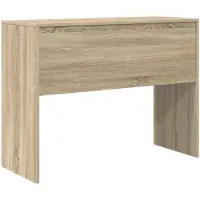 vidaXL Skrivbord Sonoma-ek 100 x 40 x 76 cm