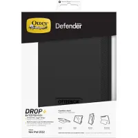 Otterbox Defender Fodral för surfplatta Apple iPad 10.9 (Gen.10, 2022), iPad 10.9 (A16, 2025) 27,7 cm (10,9) Backcover Svart