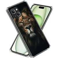 Mtp Products iPhone 15 Plus Stiligt Ultra-Slim TPU-skal - Lion