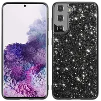 Mtp Products Samsung Galaxy S24+ Glitter Series Hybrid Skal - Svart
