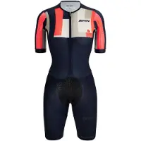 Santini Aahonoui Kortärmad Triathlondräkt