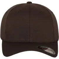 Flexfit Wooly Combed Youth Cap Brun Man