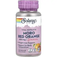 Solaray Morosil Moro Red Orange 400mg Kapslar 30 Enheter