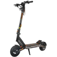 KUKIRIN Elektrisk skoter Vuxen T3 800W Motor Elektrisk skoter Vikbar Topphastighet 45Km/h 48V 15.6AH Räckvidd 58Km Last 120KG Svart L svart