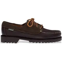 Sebago för män. 77123CW Bruna Askook lädermockasiner (41), Hud, Karta, 1 till 3 cm, Nyckelband, Casual, Klassisk