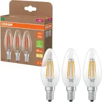 Osram HOMELIGHTING 4099854338717 LED-lamp EEK A (A - G) E14 2.2 W = 40 W Varmvit (Ø x H) 35 mm x 35 mm 3 st