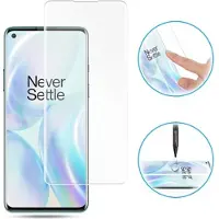 Mocolo UV OnePlus 8 Skärmskydd i Härdat Glas - Genomskinligt