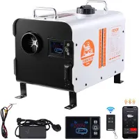 Vevor 5-8KW Dieselvärmare, 12V/24V Allt-i-ett Dieselluftvärmare, med Bluetooth APP-kontroll, fjärrkontroll och display, CO-larm, snabb uppvärmning, bärbar dieselvärmare för fordon och utomhusbruk