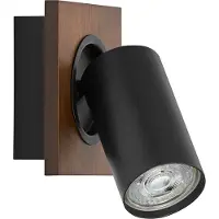 Osram takstrålare MERCURY svart 1 Spot GU10-LED 927 dimbar MERCURY,, Svart, Vardagsrum / matsal, Metall, Modern