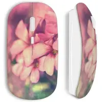 CAPACHEAP Souris sans fil flowers pink