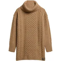 Superdry Cable Långärmad Kort Klänning