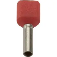 Lapp 61802032 Dubbla ändhylsor 4 mm² Delisolerad Grå 100 st