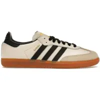 Adidas Originals Låg sneaker 'Samba' sand / svart / off-white