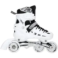 NILS Extreme NH10905 rullskridskor med utbytbar justerbar platta vit str. 39-42