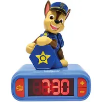 Lexibook Paw Patrol Digital Väckarklocka Med 3d Nattlampa Och Ljudeffekter 15x10x20 Cm