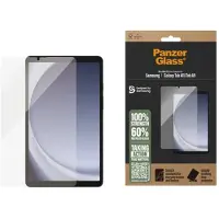 PanzerGlass Screen Protector Samsung Galaxy Tab A11 | Tab A9 | Ultra-Wide Fit, Samsung, Samsung - Galaxy Tab A9, Samsung - Galaxy Tab A11, Torr applicering, Reptålig, Stöttålig, Transparent, 1 styck