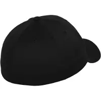 Flexfit Wooly Combed Youth Cap Svart Man