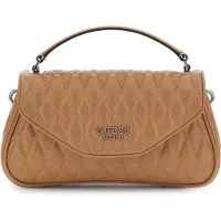 GUESS Handväska Top Handle Karamell