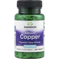Swanson Health , Koppar, 2 mg, 300 Tabletter