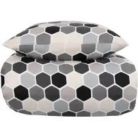 In Style Dubbelt påslakanset 240x220 cm - Microfiber - Cube print