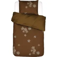 Essenza sängkläder - 140x220 cm - 100% bomullssatin bäddset - Lauren Cinnamon sänglinne