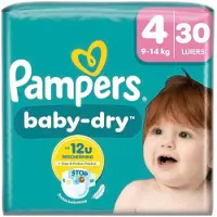Pampers Baby-Dry Blöjor Storlek 4 Maxi (9-14 kg) - 30 st