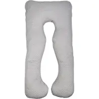 Nordstrand Body pillow - Gravidkudde - Kroppskudde med mjukt överdrag - U-kudde
