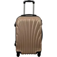 Borg Living Kabinväska - Hardcase lättviktsresväska - Storlek liten - Guldmussla