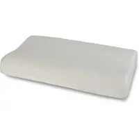 Nature By Borg Huvudkudde med Talalay latexkärna - Ergonomisk naturlatexkudde - Nackkudde - Merkur