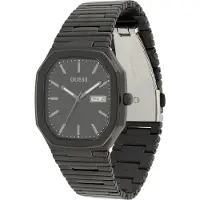 GUESS Analog klocka 'Oliver' svart