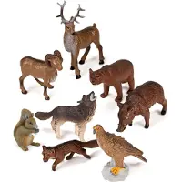 Miniland Djurfigurer Skog 8 Enheter